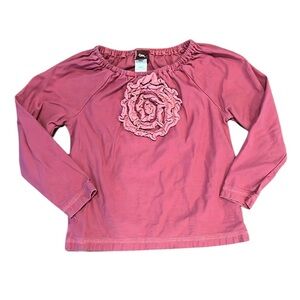 Pink Shirt with Flower Size 3T